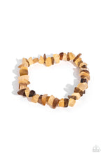 Load image into Gallery viewer, Chiseled Cameo - Brown Paparazzi Accessories
