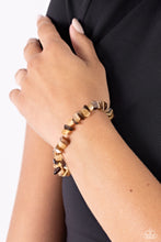 Load image into Gallery viewer, Chiseled Cameo - Brown Paparazzi Accessories
