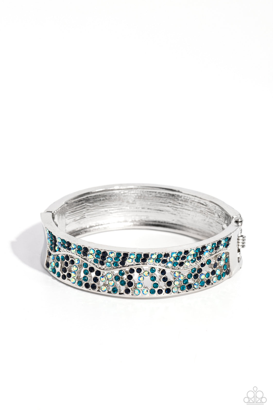 Wavy Whimsy - Blue Paparazzi Accessories