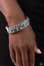Load image into Gallery viewer, Wavy Whimsy - Blue Paparazzi Accessories
