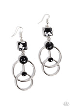 Load image into Gallery viewer, Interlocked Influence - Black Paparazzi Accessories
