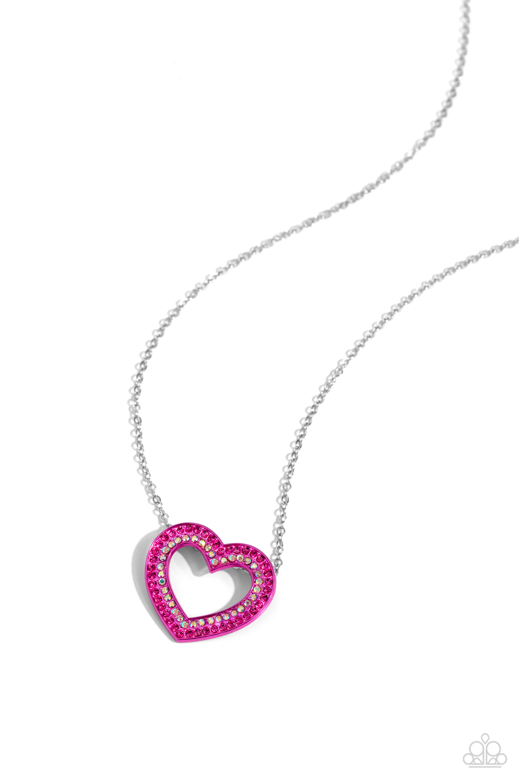 Hyper Heartland - Pink Paparazzi Accessories