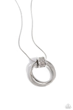 Load image into Gallery viewer, In the Swing of RINGS - White Paparazzi Accessories
