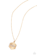 Load image into Gallery viewer, Turn of PRAISE - Gold Paparazzi Accessories
