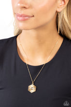 Load image into Gallery viewer, Turn of PRAISE - Gold Paparazzi Accessories
