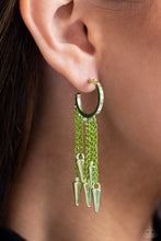 Load image into Gallery viewer, Piquant Punk - Green Paparazzi Accessories
