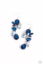 Load image into Gallery viewer, Fancy Flaunter - Blue Paparazzi Accessories
