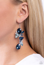 Load image into Gallery viewer, Fancy Flaunter - Blue Paparazzi Accessories
