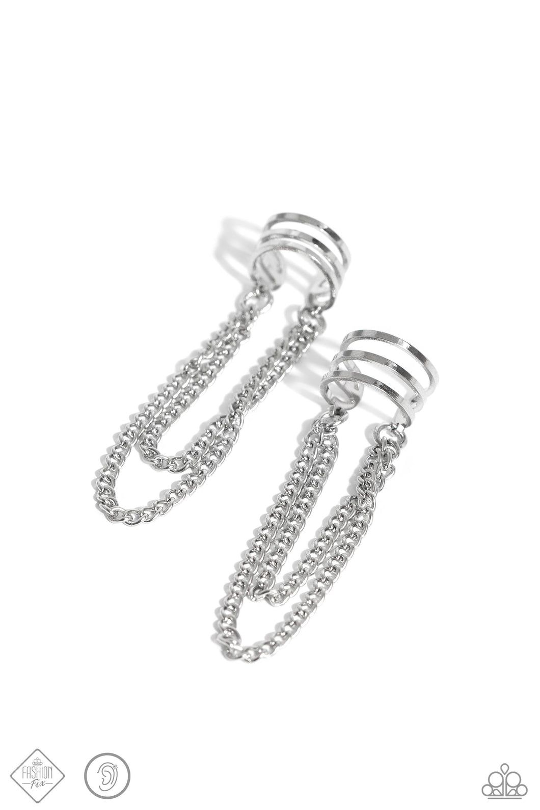 Unlocked Perfection - Silver Paparazzi Accessories