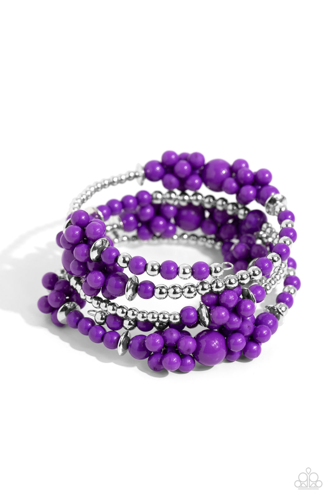 Compelling Clouds - Purple Paparazzi Accessories