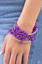 Load image into Gallery viewer, Compelling Clouds - Purple Paparazzi Accessories
