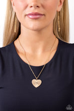 Load image into Gallery viewer, Elevated Embrace - Gold Paparazzi Accessories
