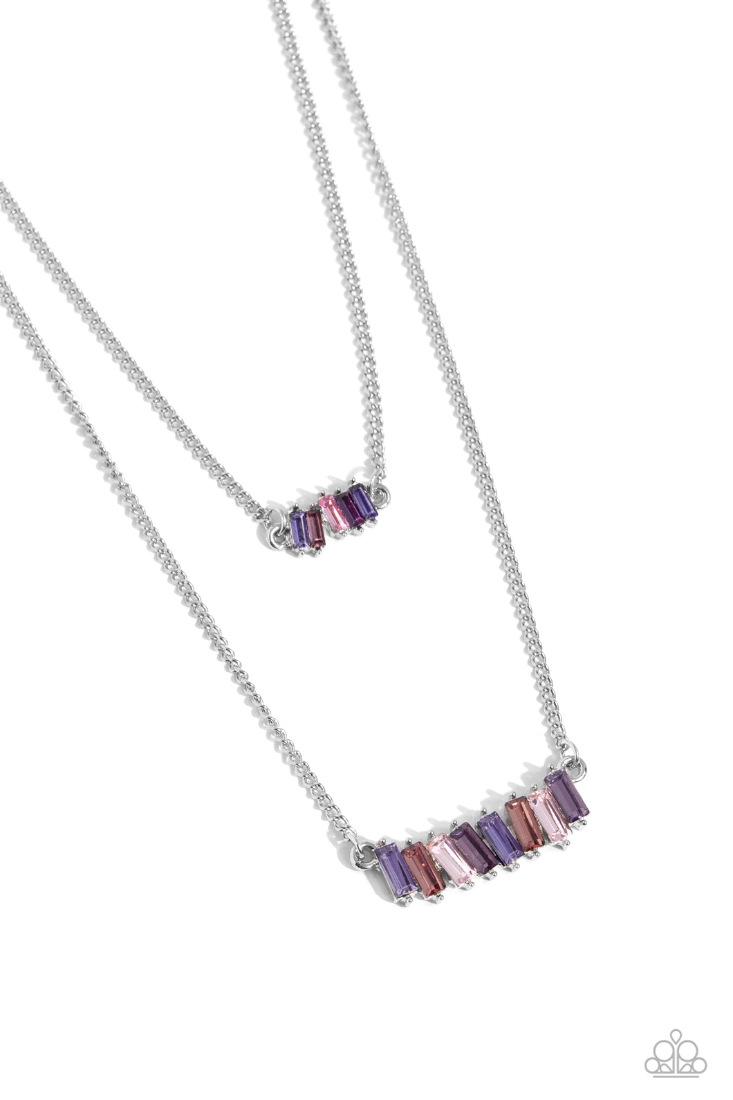 Easygoing Emeralds - Purple Paparazzi Accessories