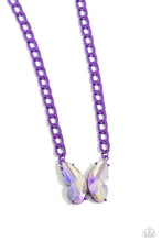 Load image into Gallery viewer, Fascinating Flyer - Purple Paparazzi Accessories
