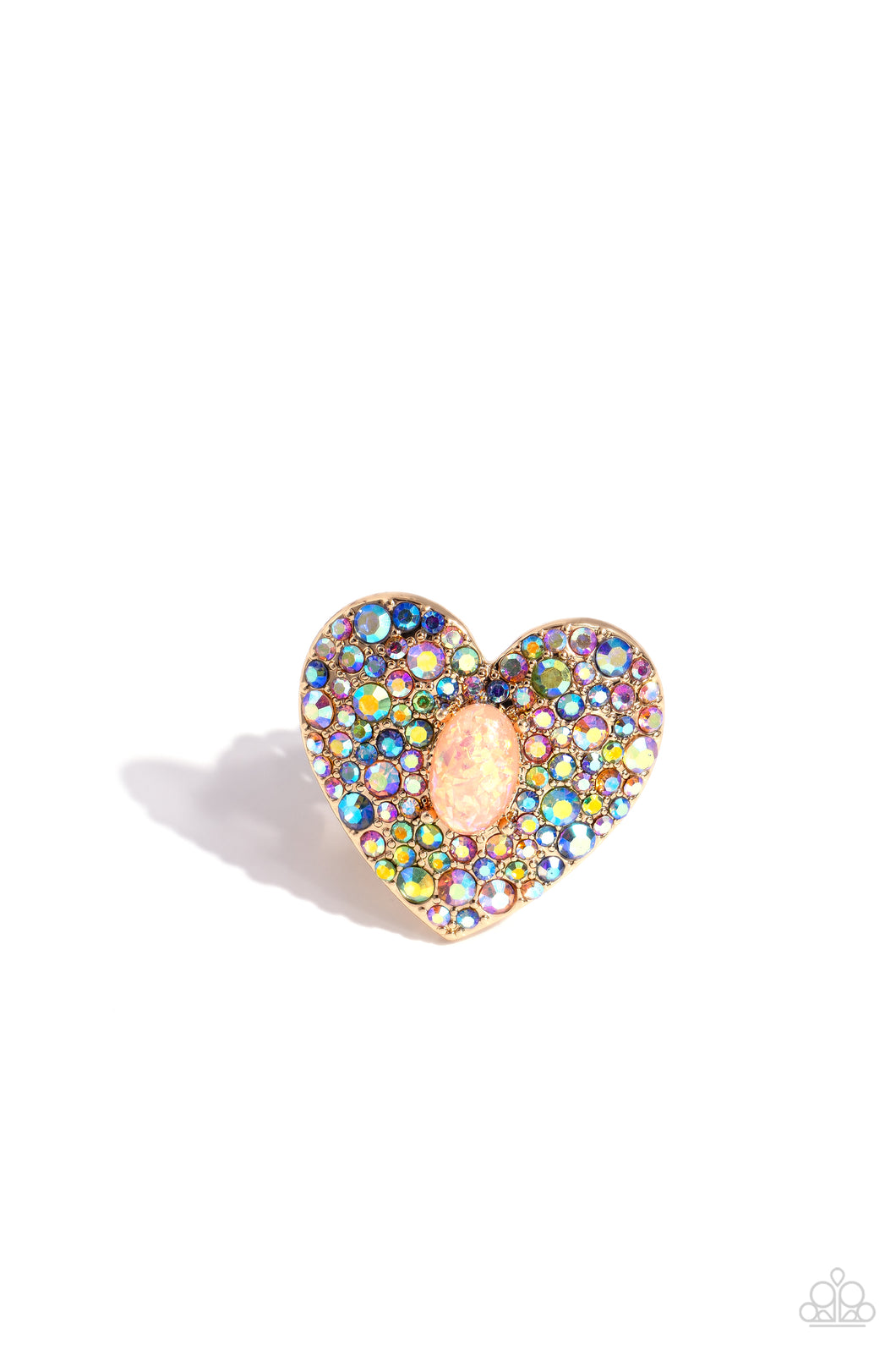 Bejeweled Beau - GoldPaparazzi Accessories