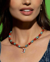 Load image into Gallery viewer, Speckled Story - Red Paparazzi Accessories
