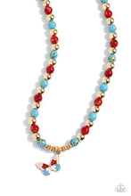 Load image into Gallery viewer, Speckled Story - Red Paparazzi Accessories
