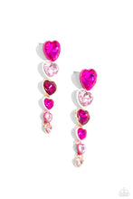 Load image into Gallery viewer, Cascading Casanova - Pink Paparazzi Accessories
