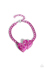 Load image into Gallery viewer, Lovestruck Lineup - Pink Paparazzi Accessories
