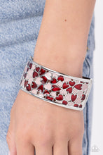 Load image into Gallery viewer, Penchant for Patterns - Red Paparazzi Accessories
