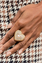 Load image into Gallery viewer, Heartfelt Heritage - Gold Paparazzi Accessories
