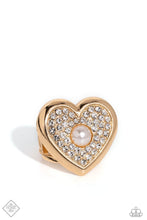 Load image into Gallery viewer, Heartfelt Heritage - Gold Paparazzi Accessories
