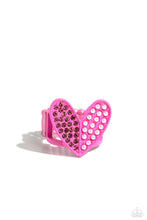 Load image into Gallery viewer, Hometown Heart - Pink Paparazzi Accessories
