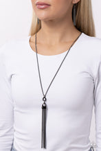Load image into Gallery viewer, The STRANDS of Time - Black Paparazzi Accessories
