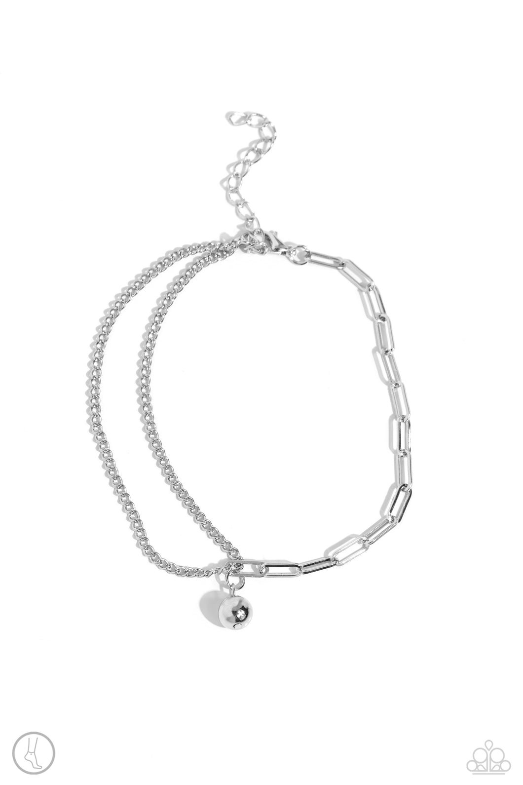 Solo Sojourn - Silver Paparazzi Accessories