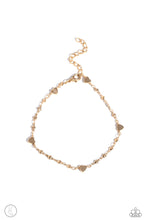 Load image into Gallery viewer, Highlighting My Heart - Gold Paparazzi Accessories
