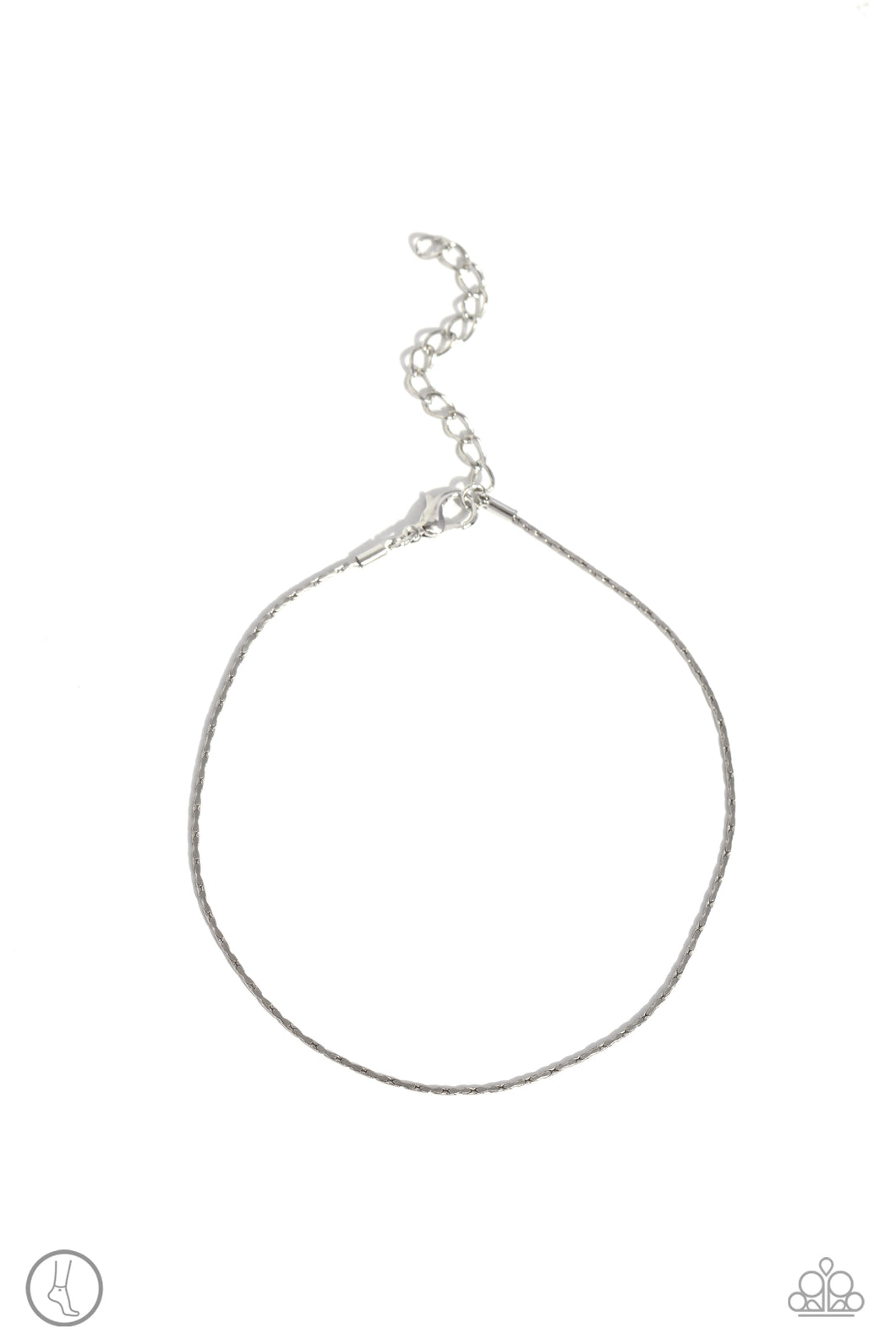 High-Tech Texture - Silver Paparazzi Accessories