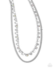 Load image into Gallery viewer, Delicate Dame - White Paparazzi Accessories

