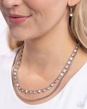 Load image into Gallery viewer, Delicate Dame - White Paparazzi Accessories
