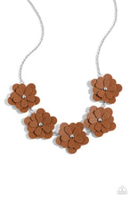 Load image into Gallery viewer, Balance of FLOWER - Brown Paparazzi Accessories
