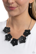 Load image into Gallery viewer, Balance of FLOWER - Black Paparazzi Accessories
