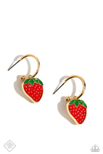 Load image into Gallery viewer, Fashionable Fruit - Gold Paparazzi Accessories
