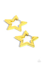 Load image into Gallery viewer, In A Galaxy STAR, STAR Away - Yellow Paparrazi Accessories
