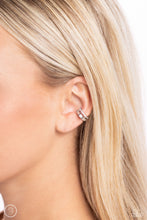 Load image into Gallery viewer, Dont Sweat The Small CUFF - White Paparazzi Accessories

