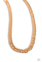 Load image into Gallery viewer, Industrial Ideology - Gold Paparazzi Accessories
