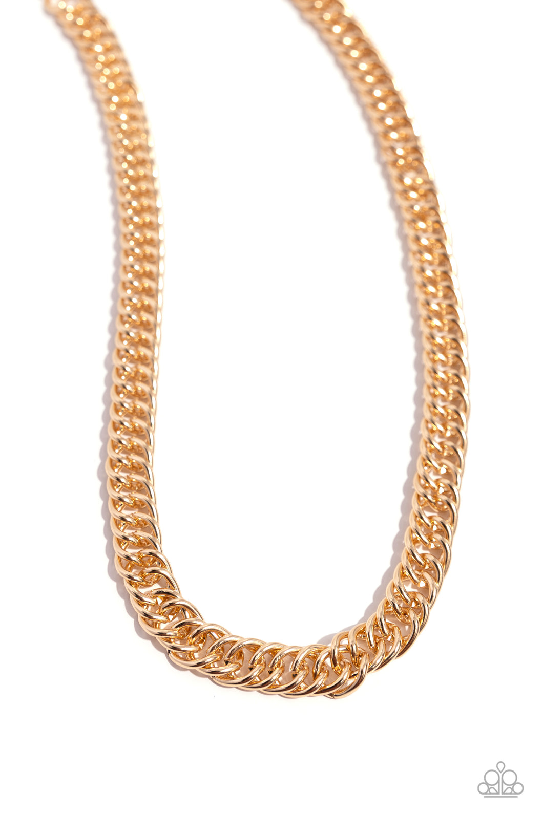 Industrial Ideology - Gold Paparazzi Accessories