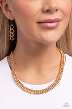 Load image into Gallery viewer, Industrial Ideology - Gold Paparazzi Accessories
