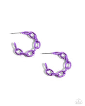Load image into Gallery viewer, Colorful Cameo - Purple Paparazzi Accessories
