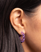 Load image into Gallery viewer, Colorful Cameo - Purple Paparazzi Accessories
