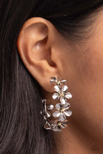 Load image into Gallery viewer, Floral Flamenco - Silver Paparazzi Accessories
