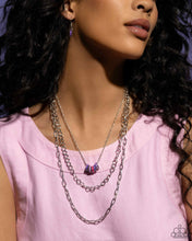 Load image into Gallery viewer, Colorful Cadet - Purple Paparazzi Accessories
