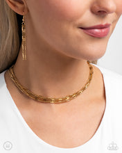 Load image into Gallery viewer, Monochromatic Marvel - Gold Paparazzi Accessories
