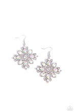 Load image into Gallery viewer, Fancy-Free Florals - White Paparazzi Accessories

