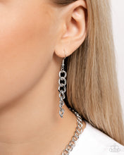 Load image into Gallery viewer, Leading Loops - Silver Paparazzi Accessories
