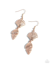 Load image into Gallery viewer, SHELL, I Was In the Area - Rose Gold Paparazzi Accessories
